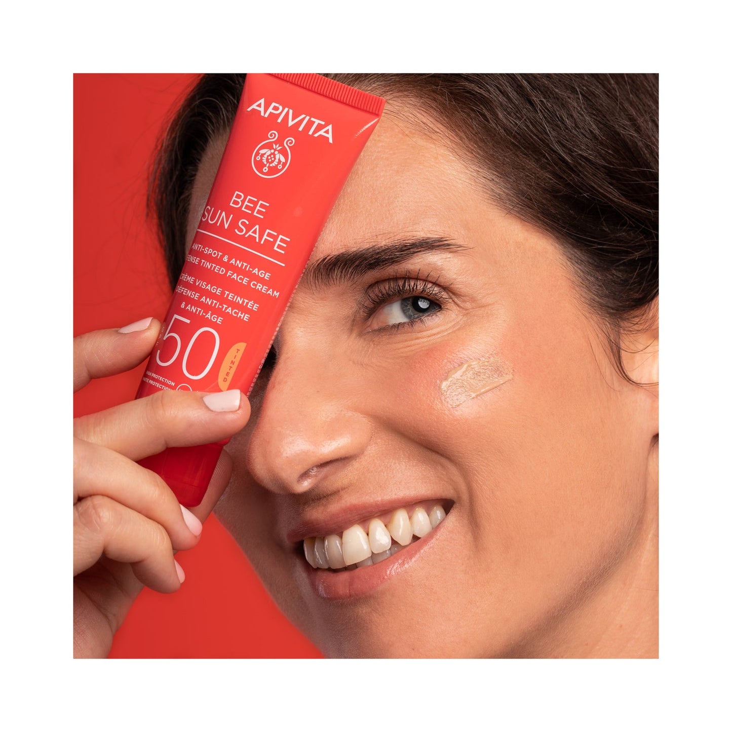 Apivita Bee Sun Safe Antiarrugas con Color SPF50 50ml