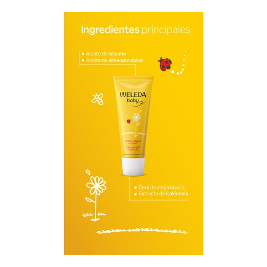 Weleda Baby Crema Facial de Caléndula 50ml