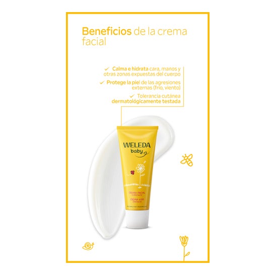 Weleda Baby Crema Facial de Caléndula 50ml