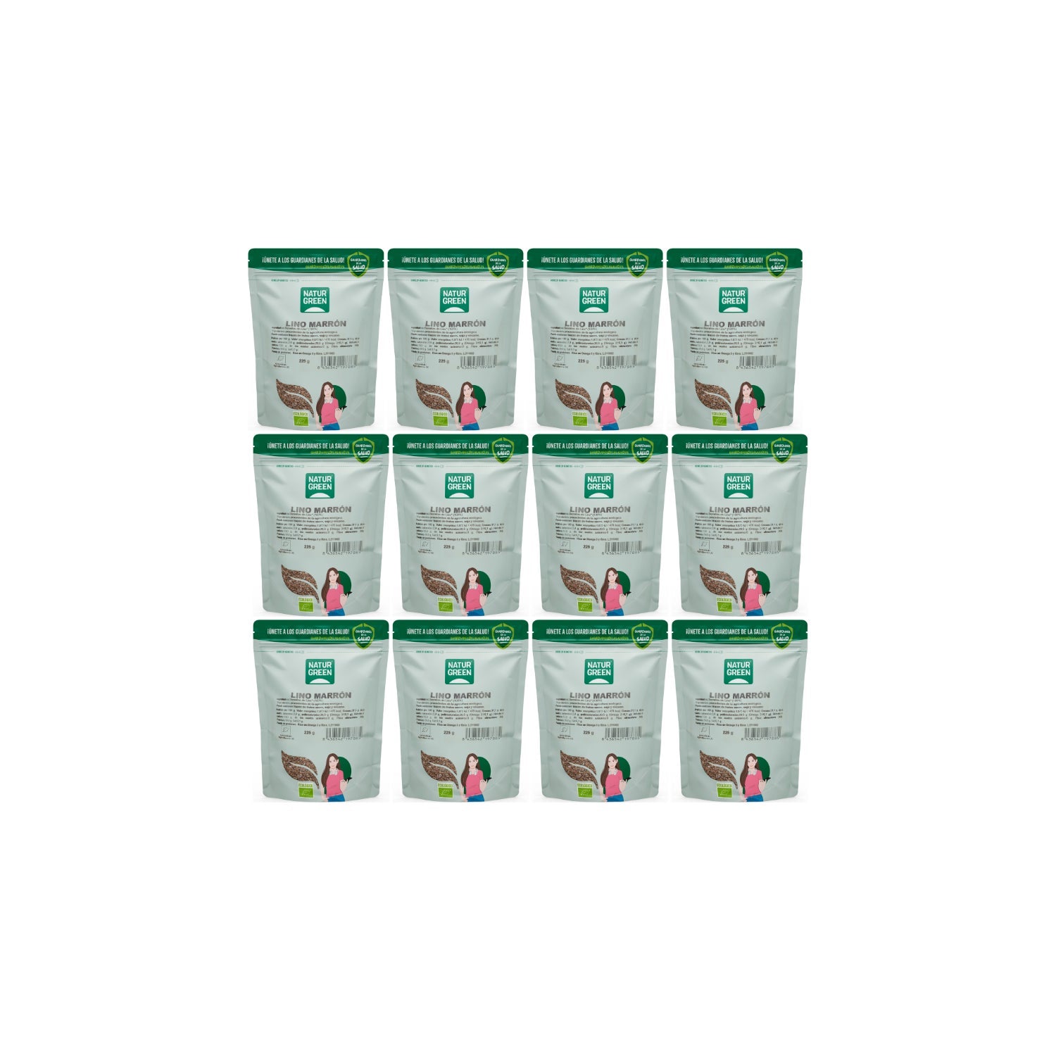 Naturgreen Semillas de Lino Marrón 225 g
