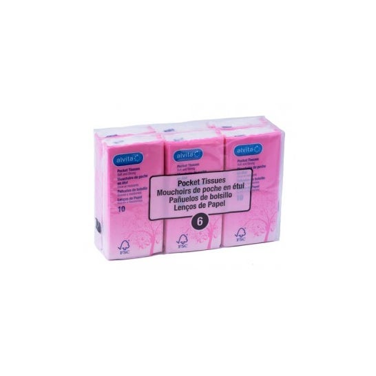 Alvita Pañuelo Papel 6 uds
