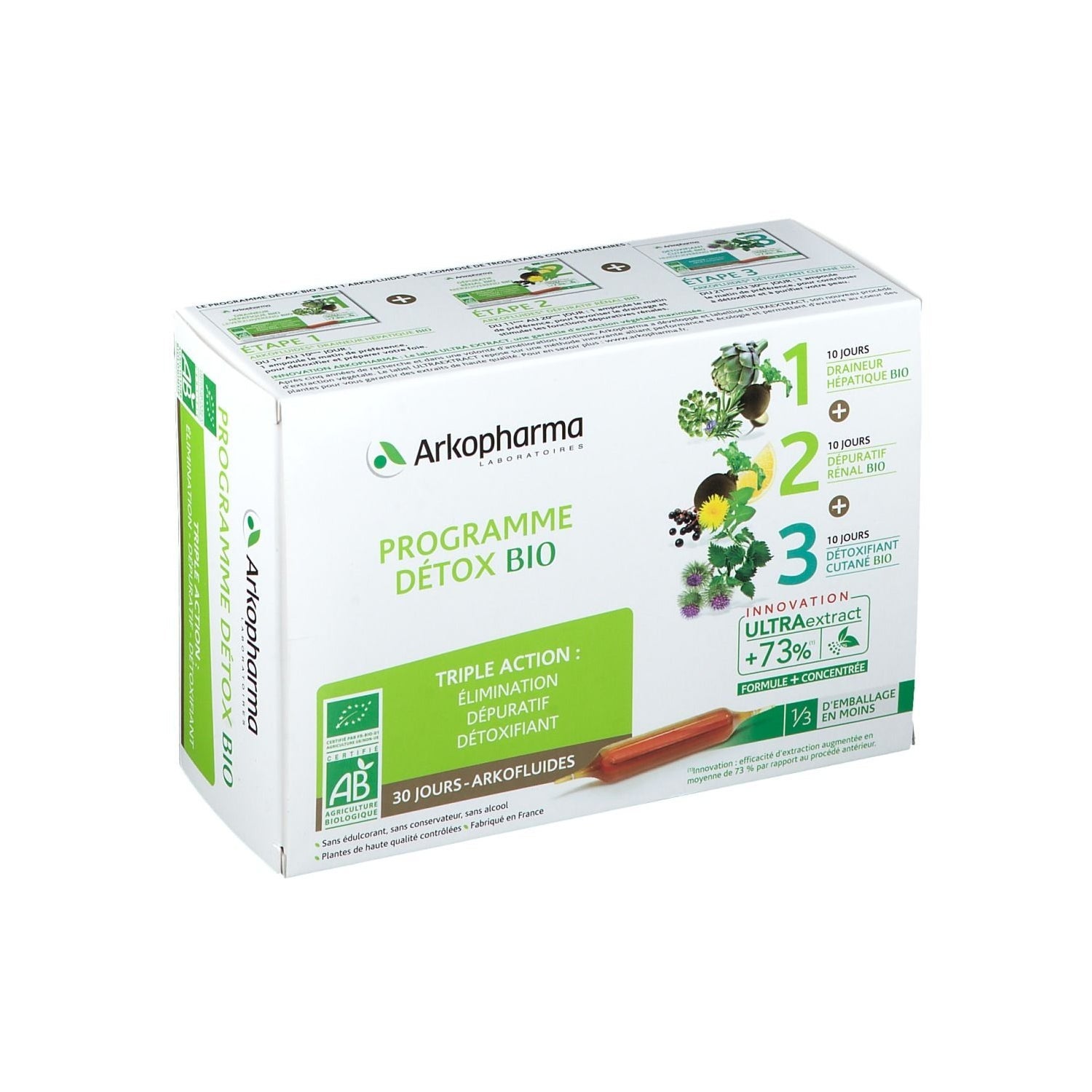 Programa de Desintoxicación Orgánica de Arkofluide 30 Días