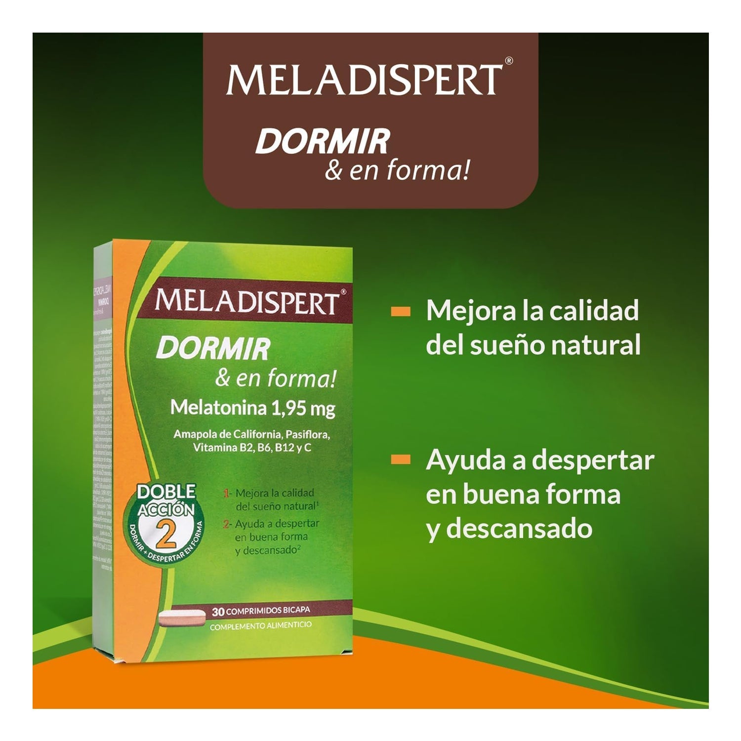 Meladispert Dormir & En Forma 30comp