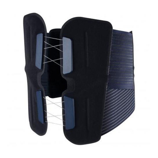 Thuasne Lombastab Cinturón Negro Azul Hateur 26 cm T1 1ut