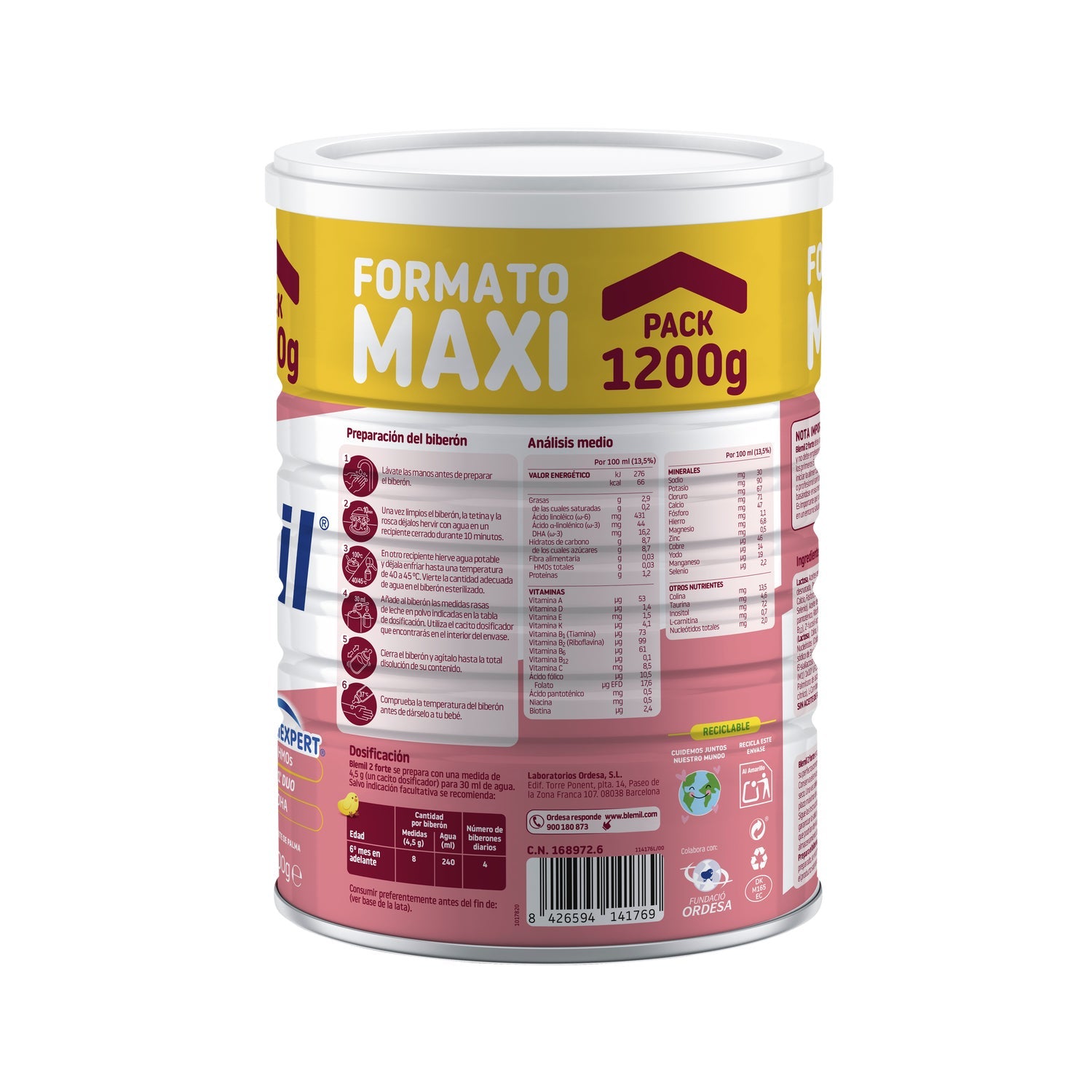 Blemil Forte 2 1200g