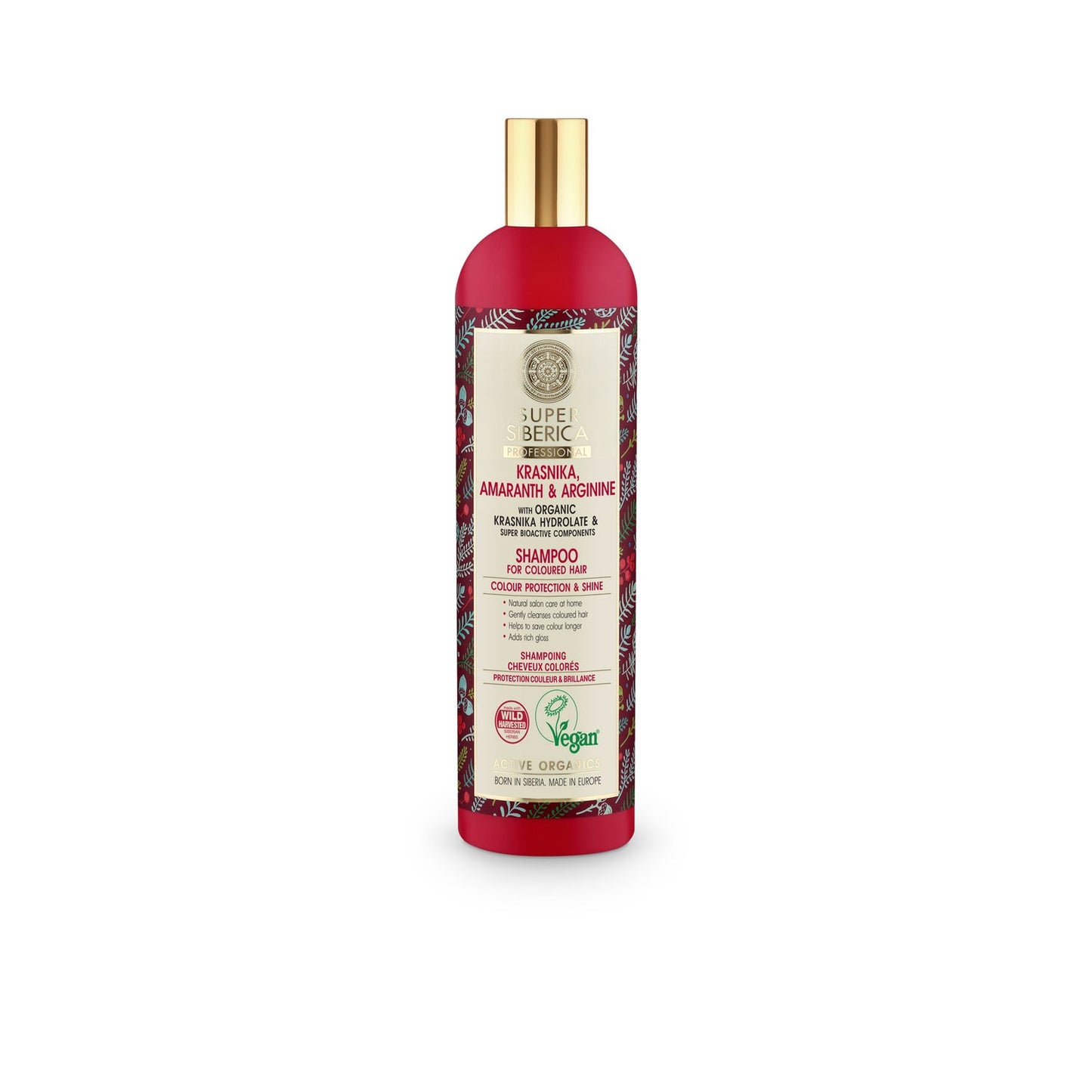 Natura Siberica Champú Protector para Cabellos Teñidos 400 ml