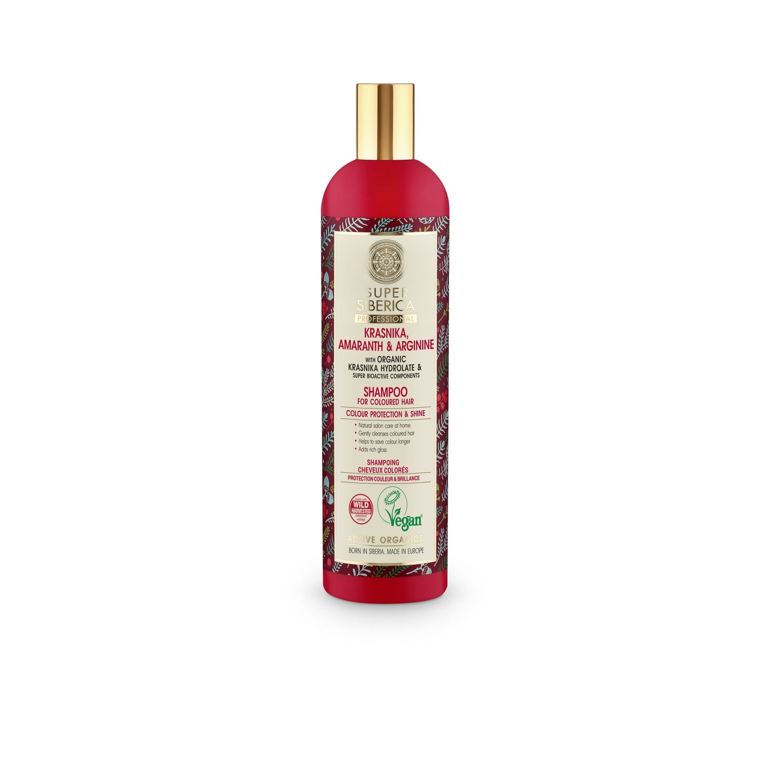 Natura Siberica Champú Protector para Cabellos Teñidos 400 ml