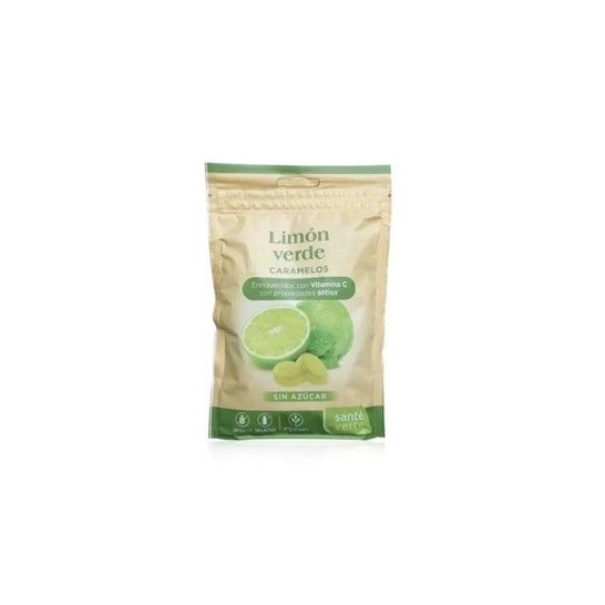 Santé Verte Caramelos Limón Verde Vitamina Bio C 35 g