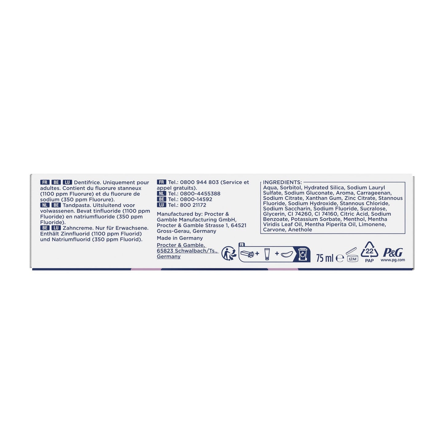 Oral-B Dentifrico Professional Protección de Encías 75ml