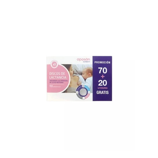 Aposan Maternity Discos Lactancia 90 uds