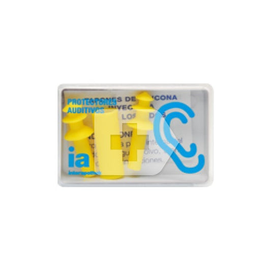 Interapothek tapones oídos silicona inyectada infantil 2uds