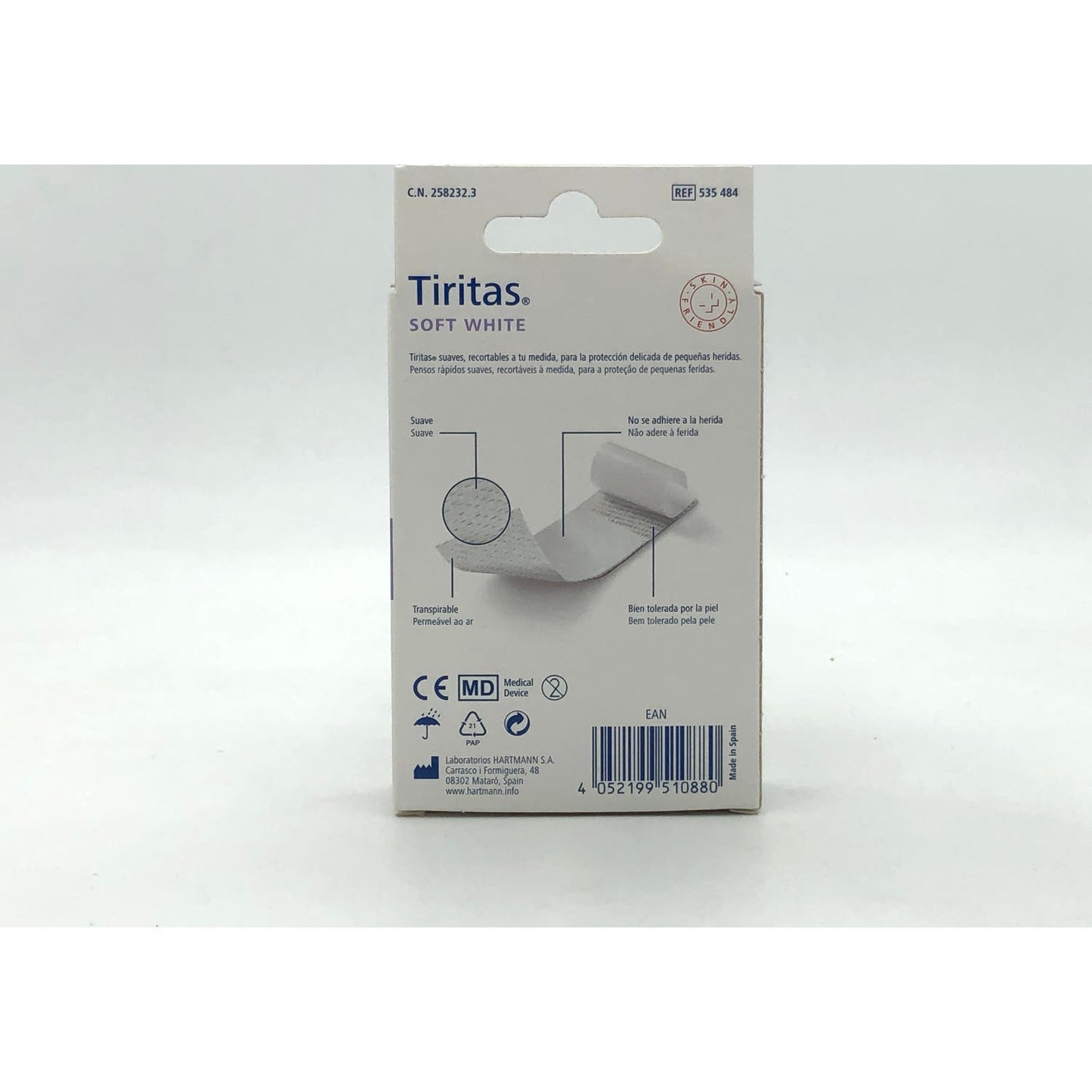 Paul Hartmann Tiritas Soft White 6cmx1m 1ud