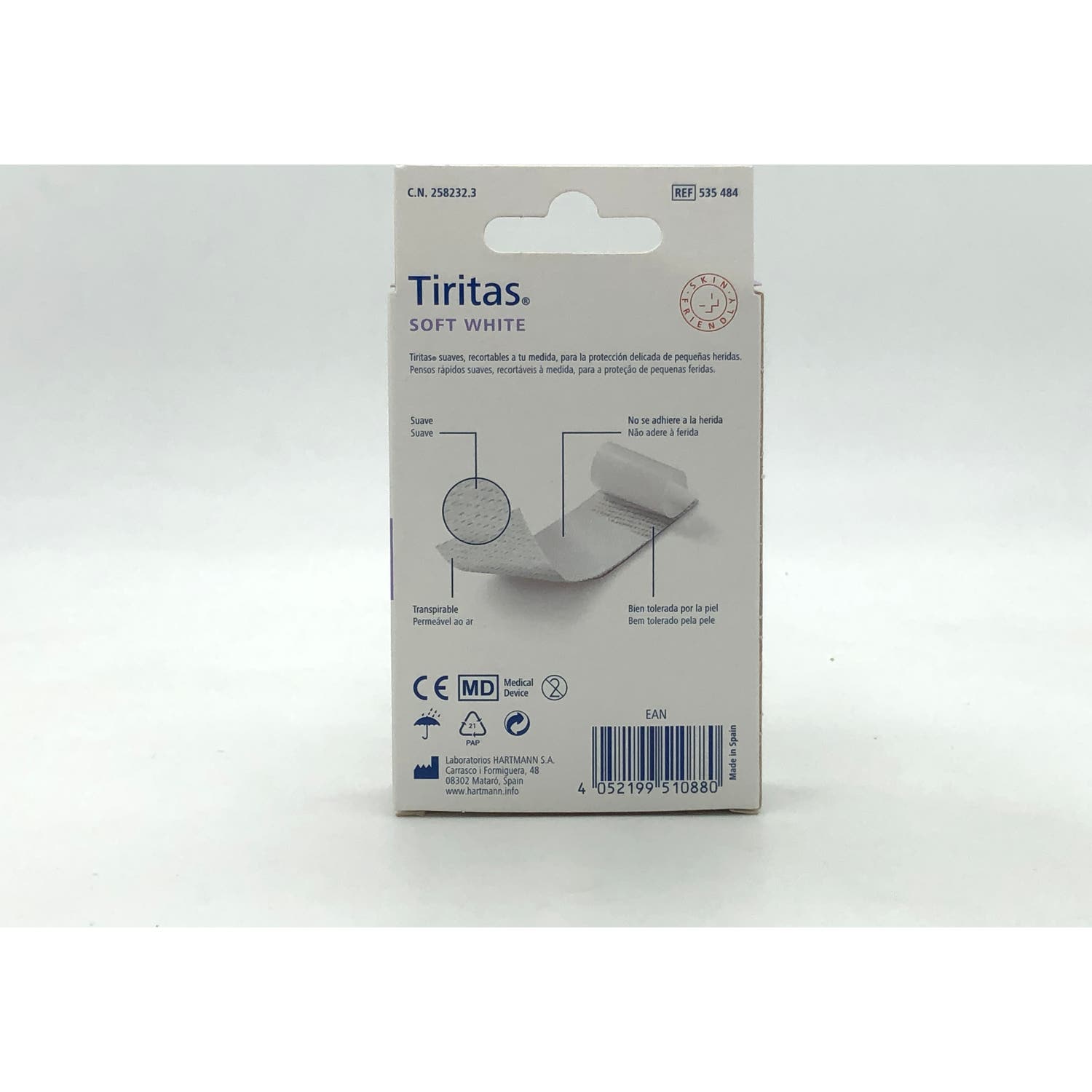 Paul Hartmann Tiritas Soft White 6cmx1m 1ud
