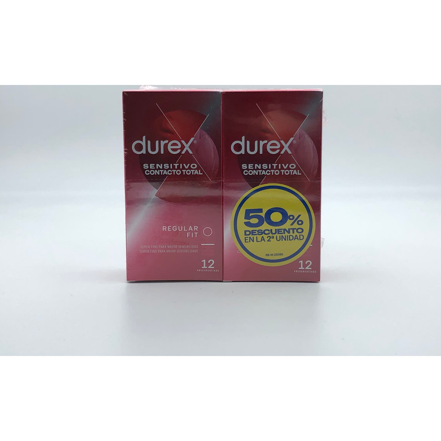 Durex Sensitivo Contacto Total 2x12uds