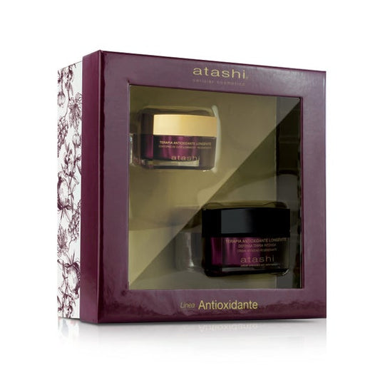 Atashi Cellular Antioxidant Hidratante + Contorno Cofre 50 ml + 15 ml