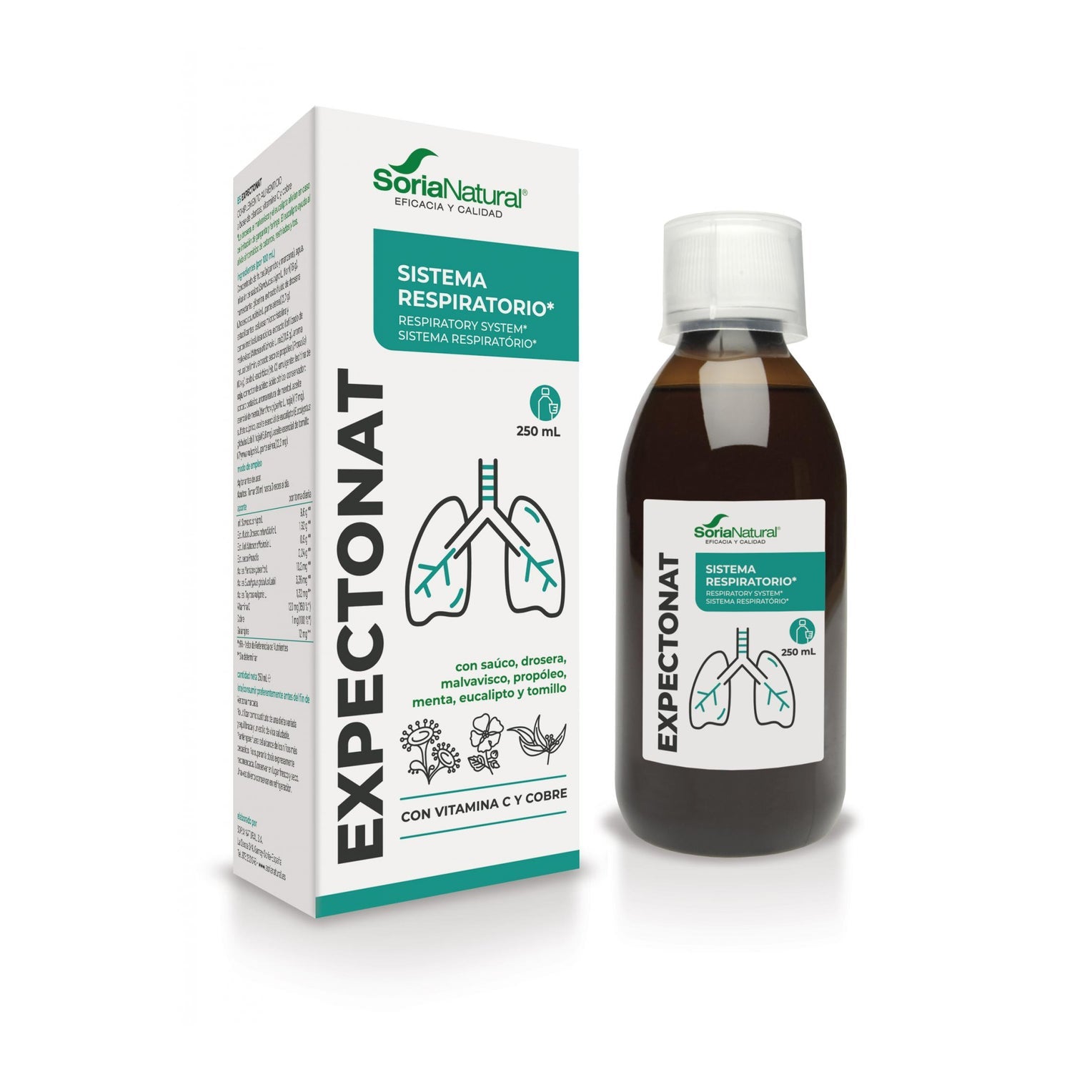 Expectonat Jarabe 250ml Soria Natural