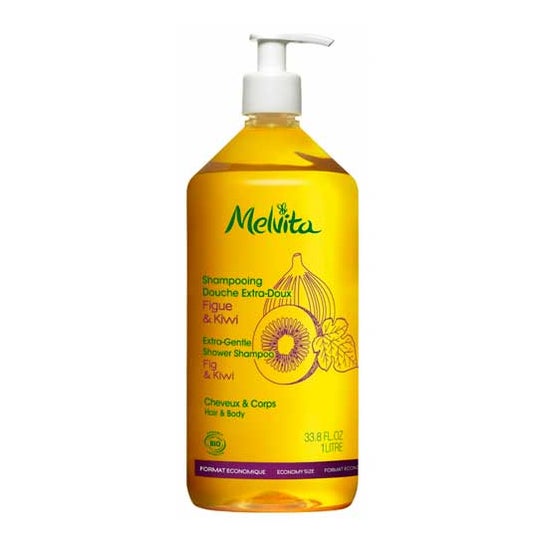 Champú Melvita Family Kiwi Extra Suave Fig 1 litro