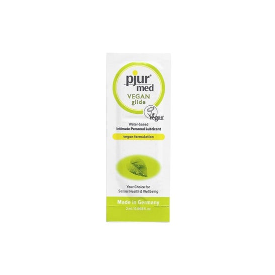Pjur Med Vegan Glide Lubricante Base Agua 2ml