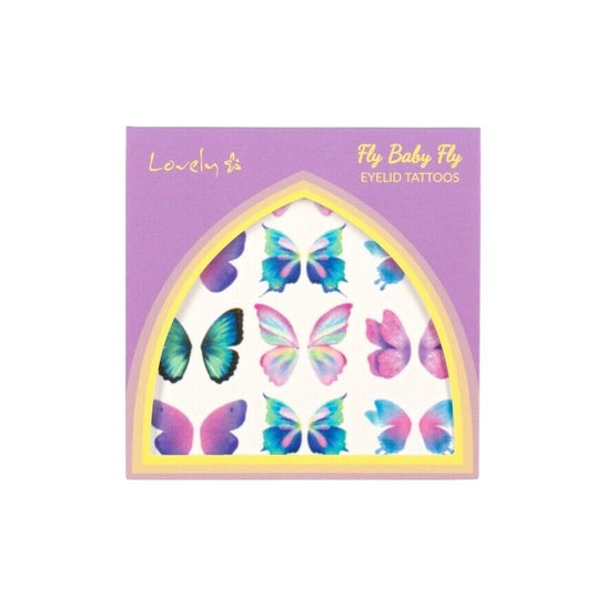 Lovely Fly Baby Fly Eyelid Tattoos 12 Pairs