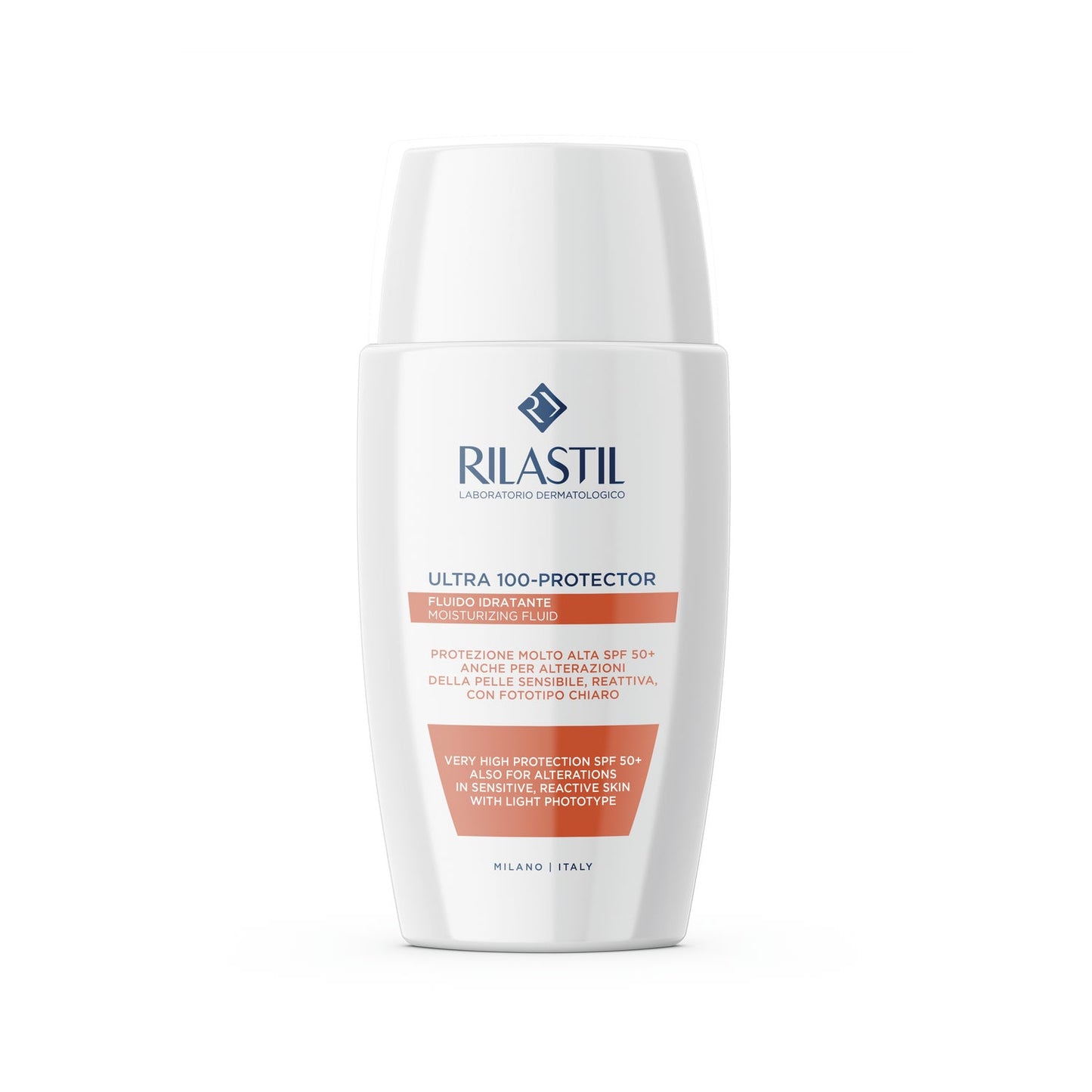 Rilastil Sun System Ultra 100-Protector Fluido Solar Facial SPF50+ 50ml