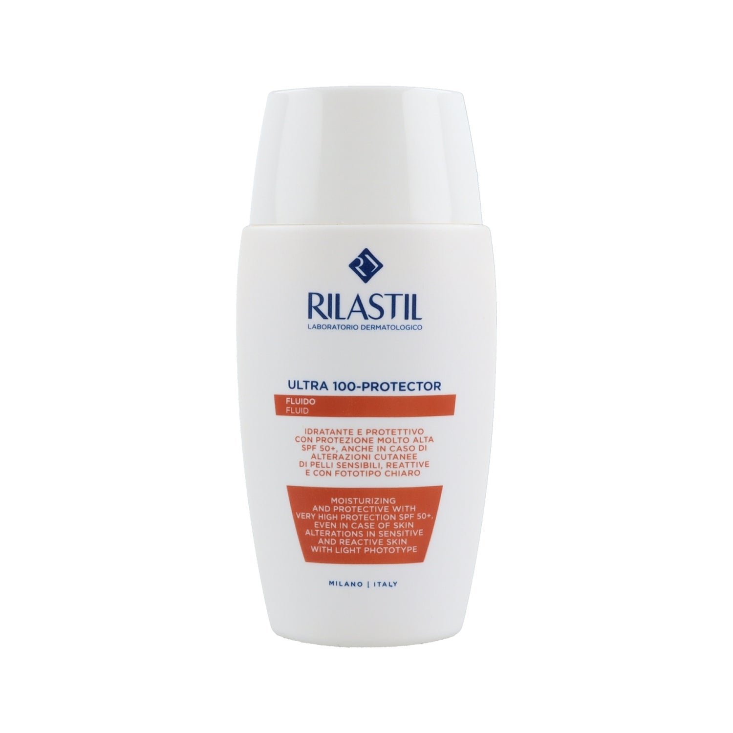 Rilastil Sun System Ultra 100-Protector Fluido Solar Facial SPF50+ 50ml