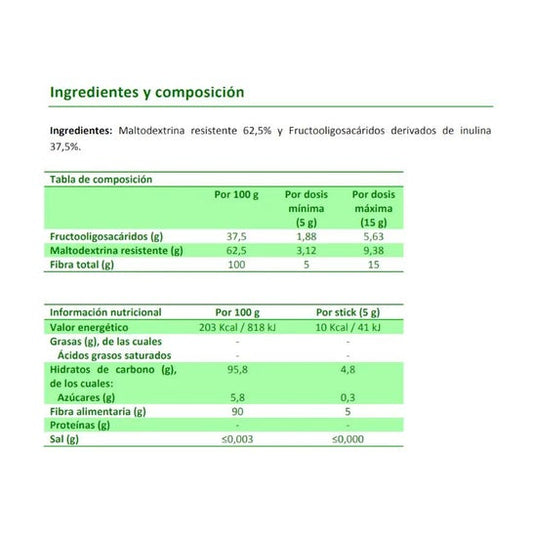 Casenfibra Fibra Vegetal en Polvo 14 Sobres
