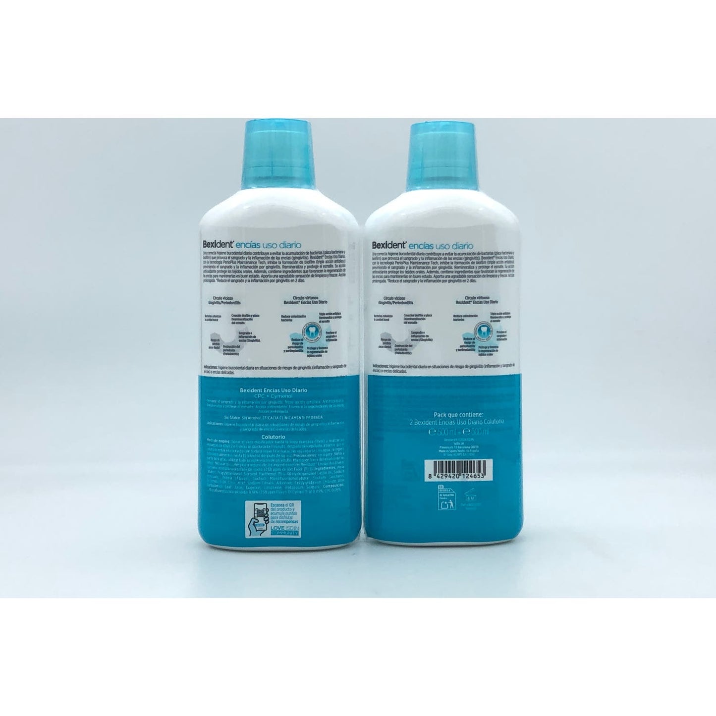 ISDIN Bexident Pack Colutorio Encías 2x500ml