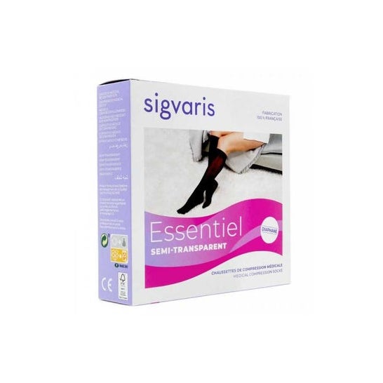 Sigvaris 2 Essentiel Media Semi Transparent Af Pa Dune MN 1 Par
