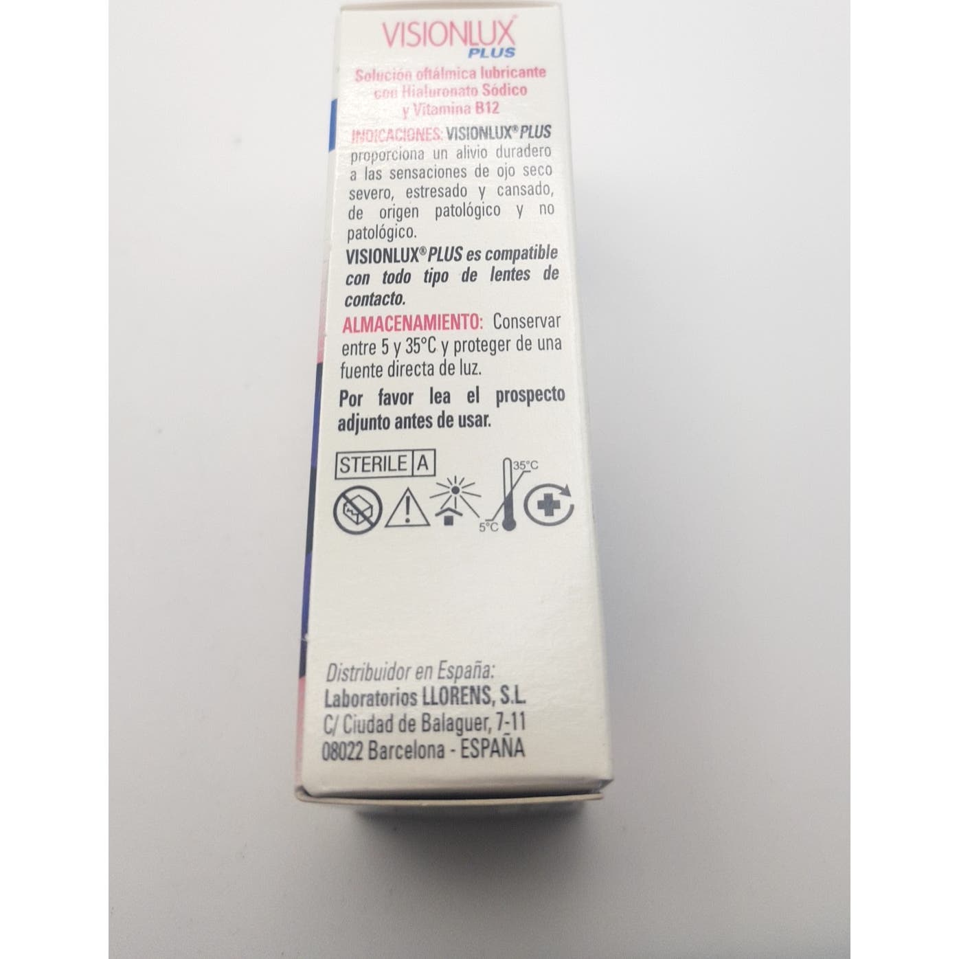 Visionlux Plus Hialuronico Y Vit Gotas 10 Ml