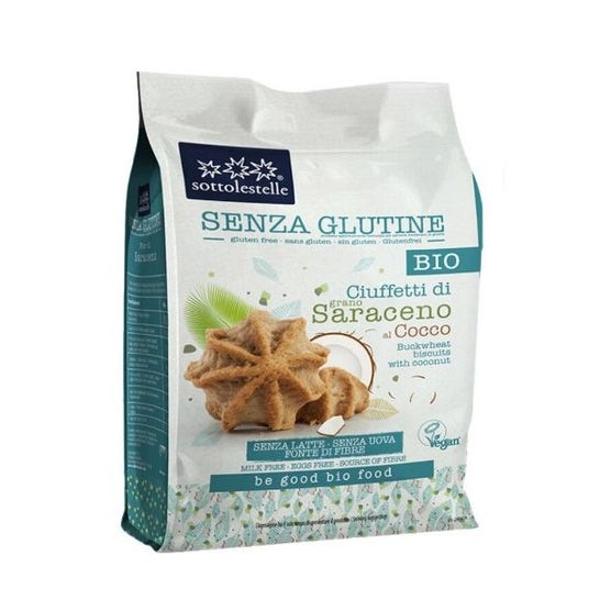 Sottolestelle Galletas Trigo Sarraceno Coco sin Gluten 250g
