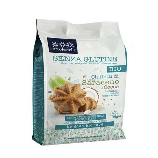 Sottolestelle Galletas Trigo Sarraceno Coco sin Gluten 250g