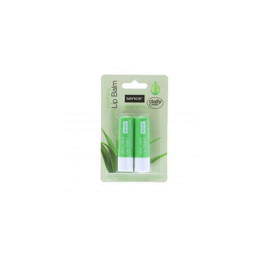 Sence Beauty Bálsamo Labial Aloe Vera 2x4g