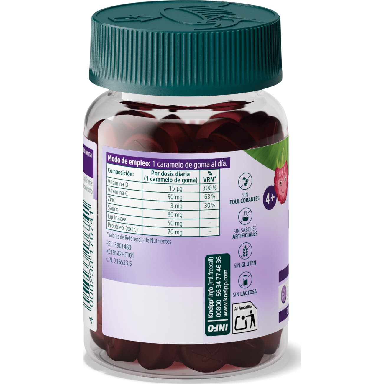 Kneipp Naturkind Inmunidad Niños 30 gummies