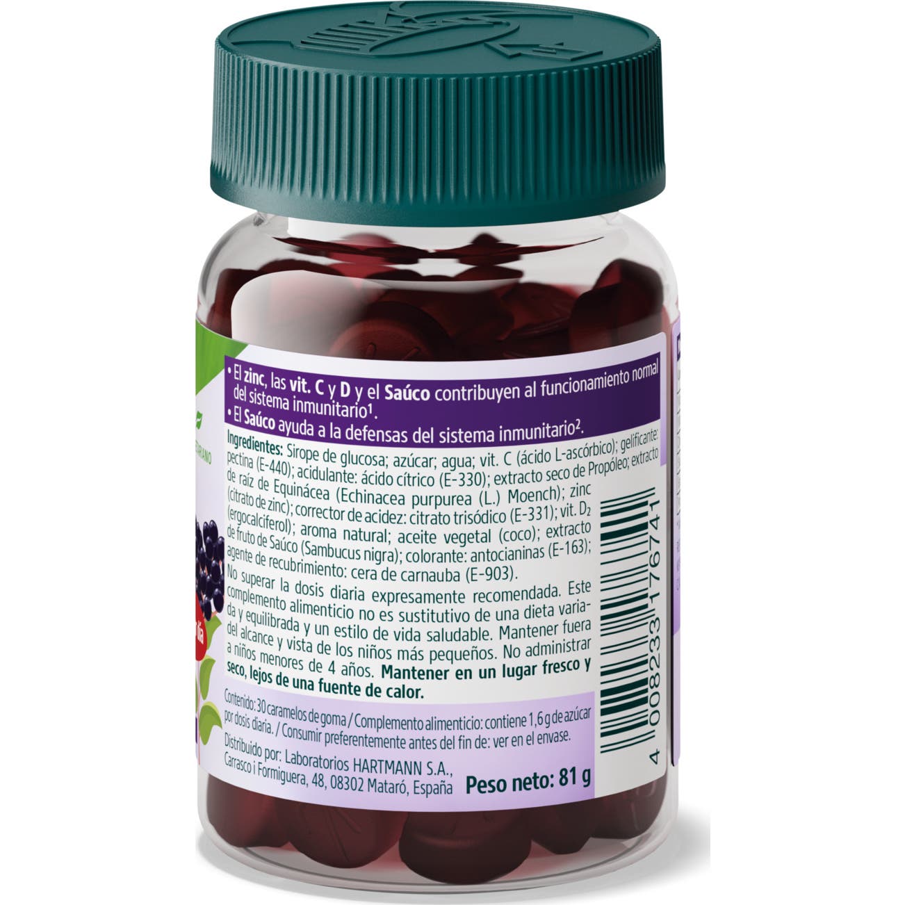 Kneipp Naturkind Inmunidad Niños 30 gummies