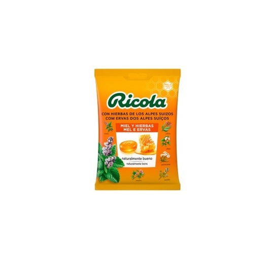 Ricola Caramelo Plantas Suizas Suave de Miel 70 g