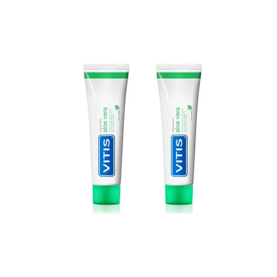 Vitis Aloe Vera Menta Pasta Dentífrica 2x150ml