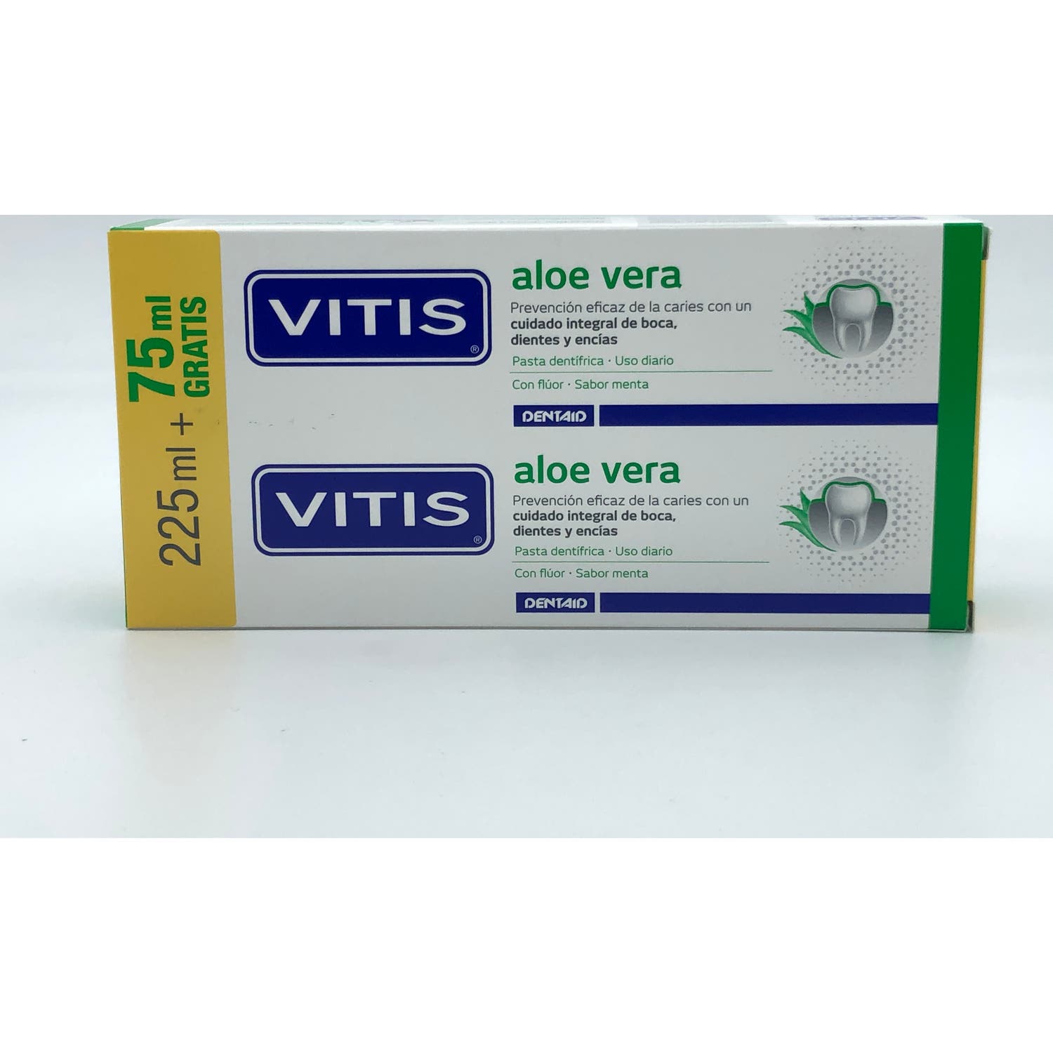 Vitis Aloe Vera Menta Pasta Dentífrica 2x150ml