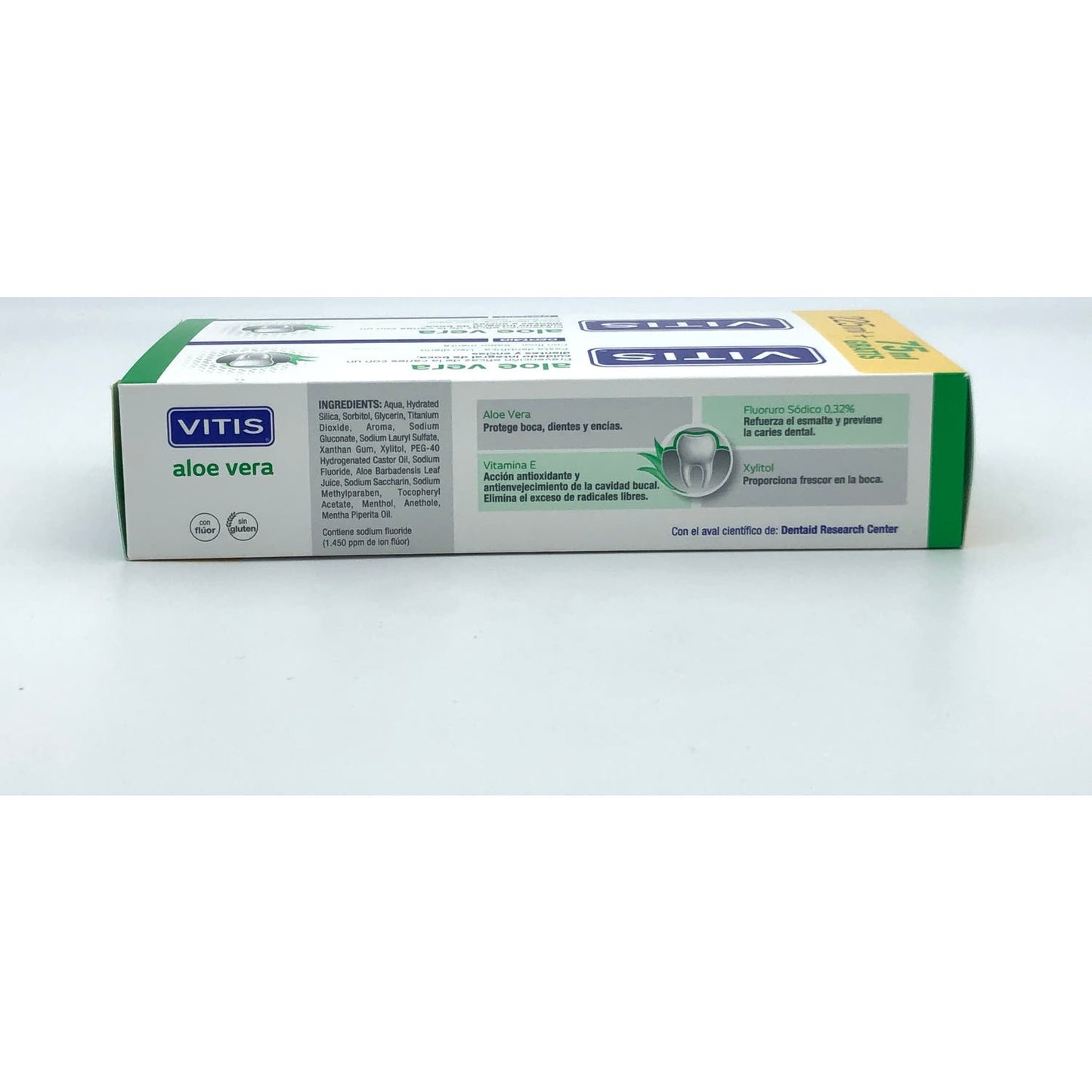Vitis Aloe Vera Menta Pasta Dentífrica 2x150ml