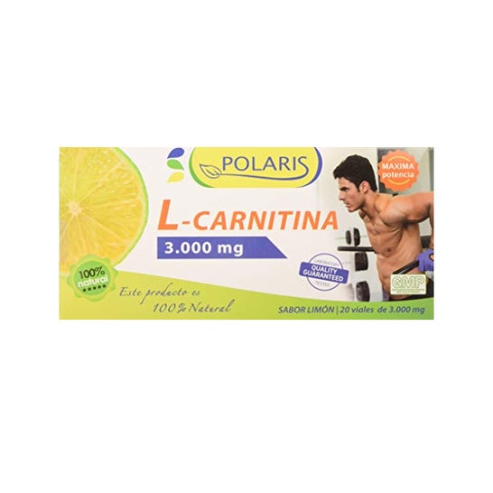 Polaris Carnitina Limón 3000 mg 20 uds