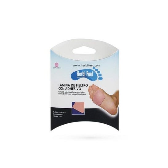 Herbifeet Mini Lamina Fieltro 6,5x22 cm 1 ud