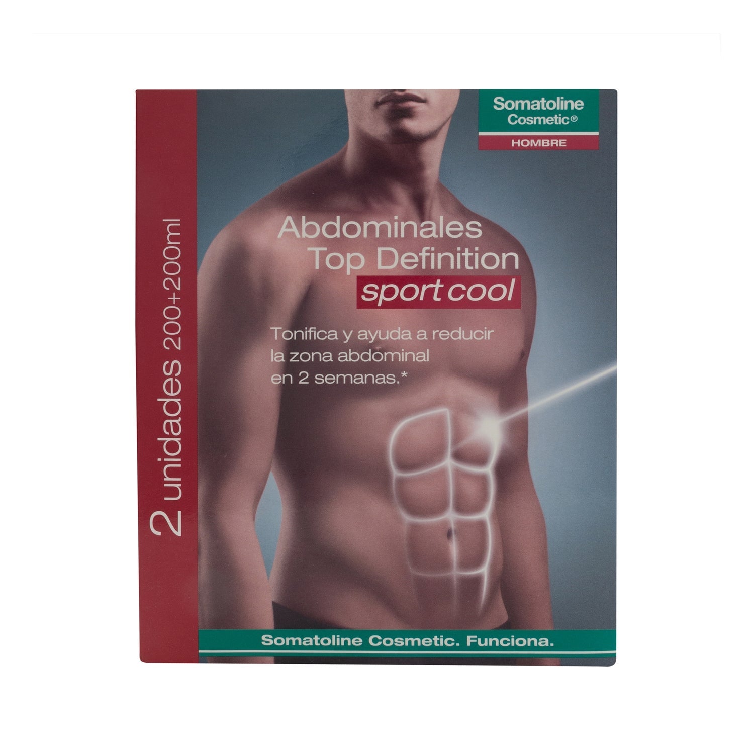 Somatoline® Hombre Abdominales Top Definition Sport 200ml+200ml