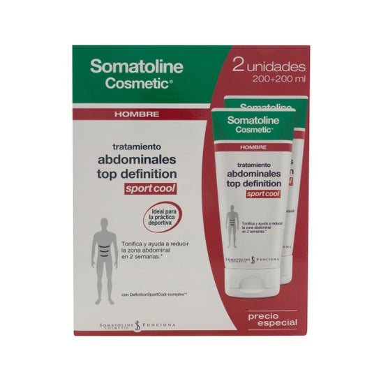 Somatoline® Hombre Abdominales Top Definition Sport 200ml+200ml