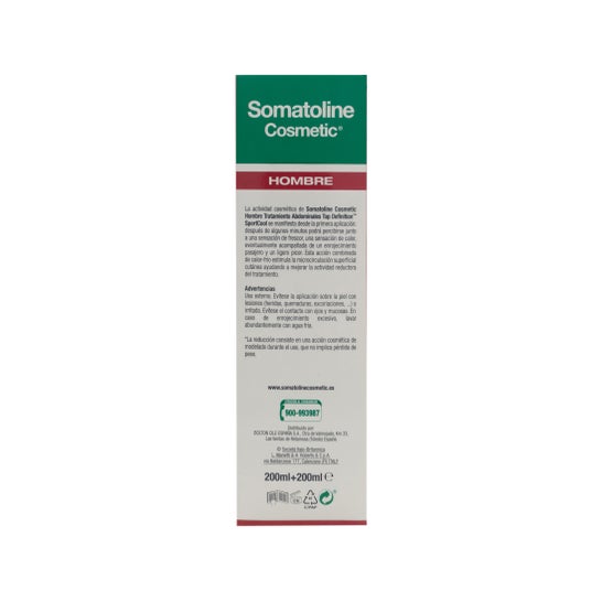 Somatoline® Hombre Abdominales Top Definition Sport 200ml+200ml