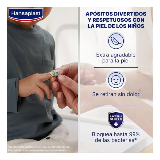 Hansaplast Sensitive Kids Animales Apósitos 20uds