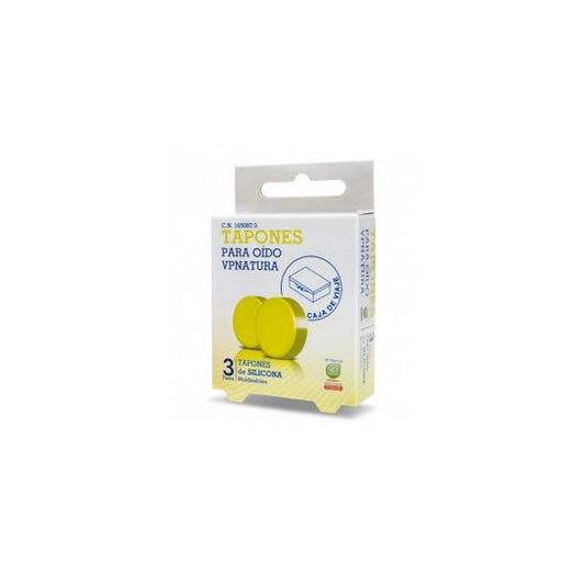 Tiraplastic Tapones Silicona Moldeable 3 Pares