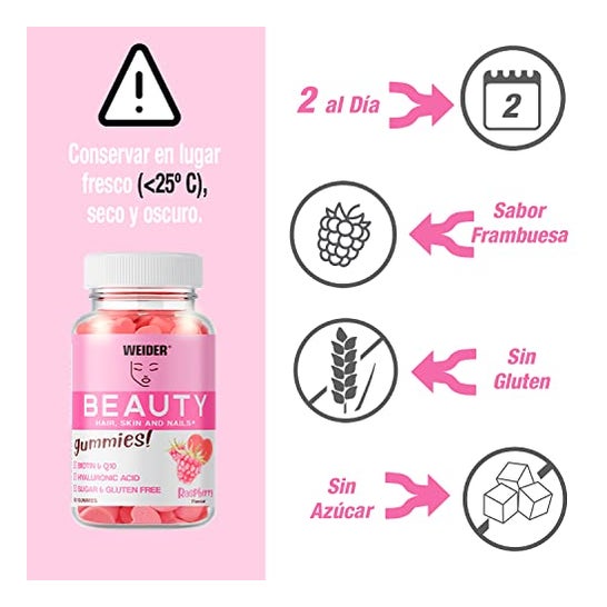 Weider Gummy Up Beauty 40uds