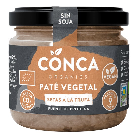Conca Organics Pate Vegetal Setas a la Trufa Vegan 110 g
