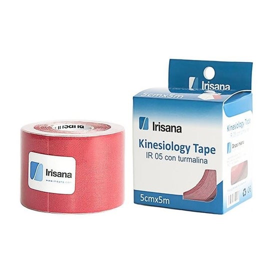 Irisana Vendaje Neuromuscular Elástico Turmalina Rojo 5cmx5m