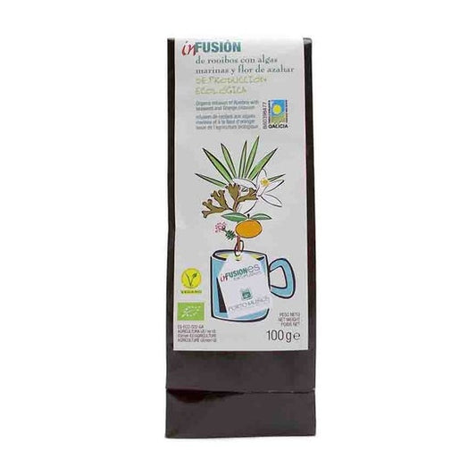 Porto Muiños Té Rooibos Infusión Algas Marinas Bio 100 g