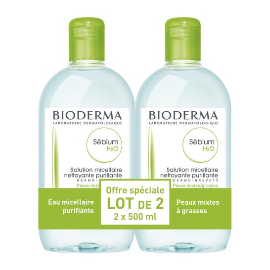 Bioderma Sebium H2O 2x500ml